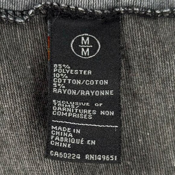 Buffalo David Bitton mens colorblock full zip hoodie gray black pockets size M - Picture 11 of 13